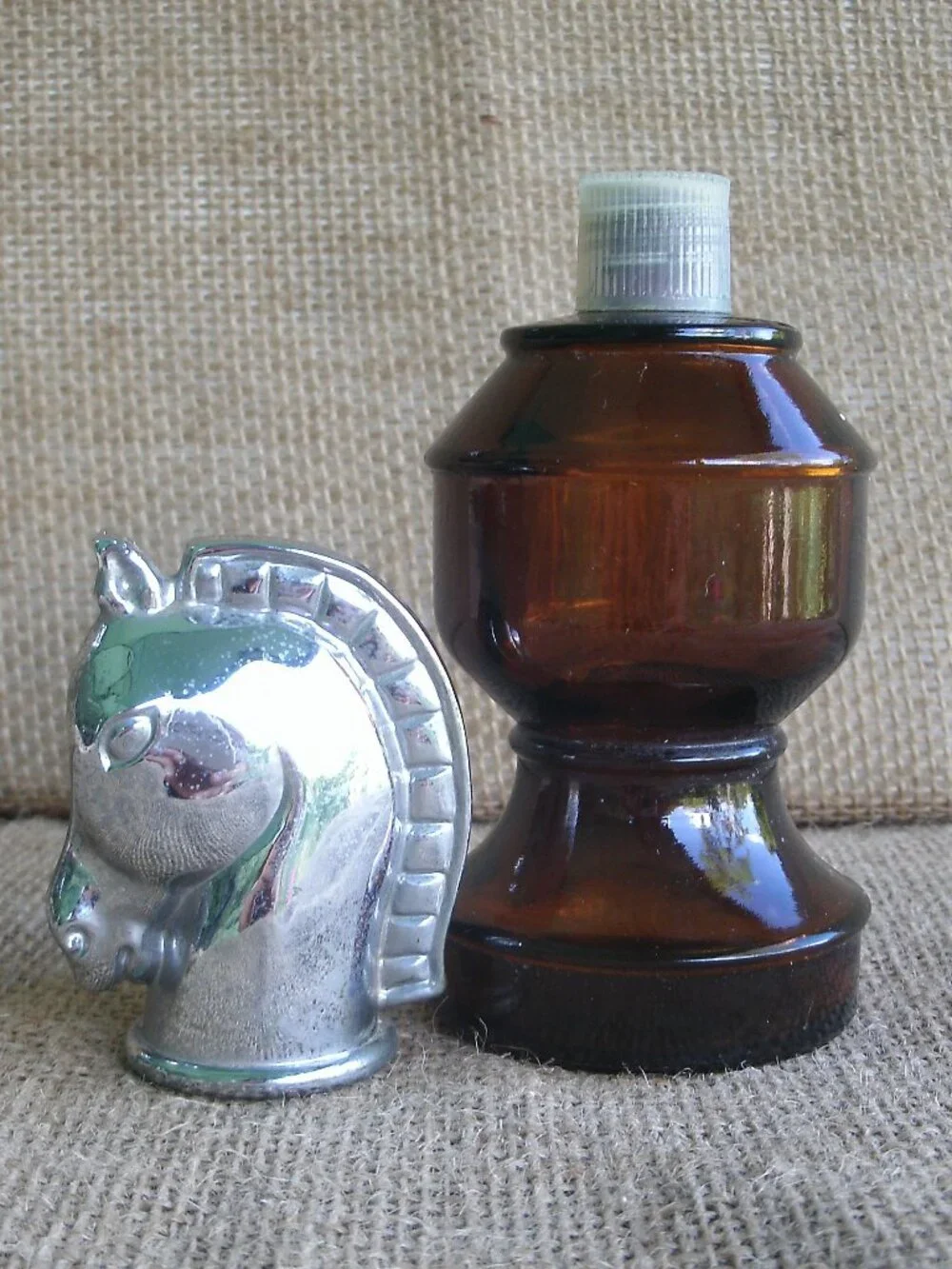 Vintage Avon Horse Knight Chess Piece Bottle